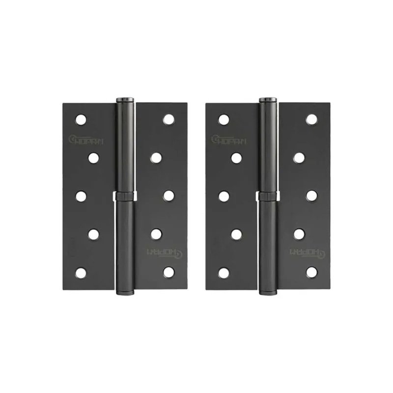 Врезные петли НОРА-М 750-5" ECO левые 120x80x2,5 графит, 2 шт. 18706