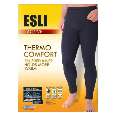 Термобелье Мужские термокальсоны ESLI mktd 667 размер 182,188-100/L, черный 1005120010110588