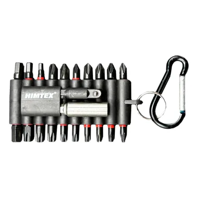 Набор HIMTEX 20 бит с карабином + 1 адаптер и 1 держатель, 25мм BITSSET2225