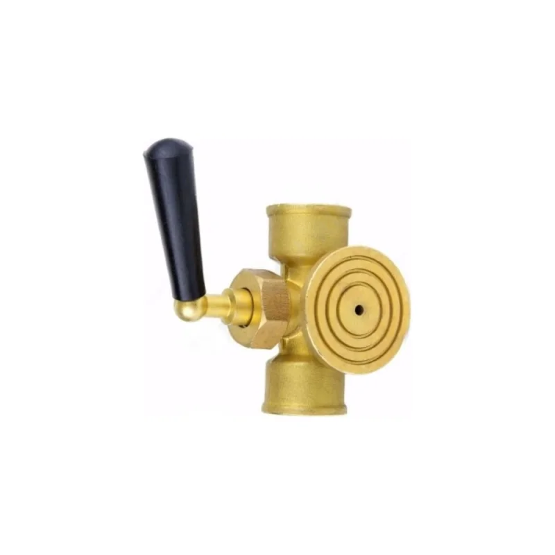Кран для манометра Aquasfera латунь, G1/2 Ру16 м/м., рукоятка, фланец 1063-01 012-0097
