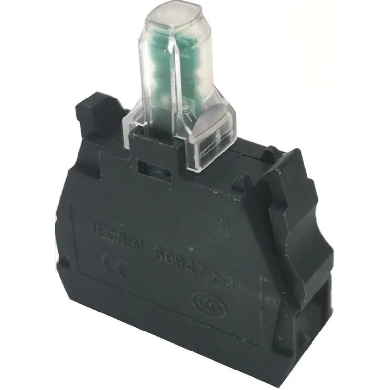 Ламповый блок Briswik ZBV-M3-P-230V AC/DC, зеленый, с вынесенным светодиодом, с порогом срабатывания ZBV-M3-P.BR