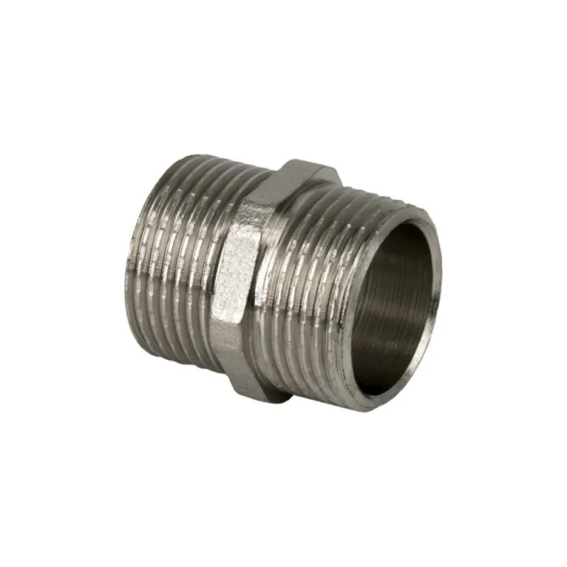 Ниппель RTP 1 1/2'' нар/нар никель Уп. 38398