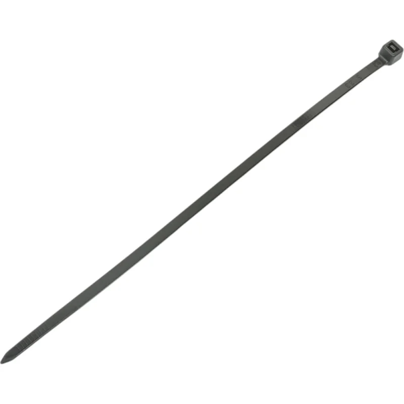 Нейлоновые хомуты для проводов FIT черные, 100 шт., 3,6х150 мм 60348