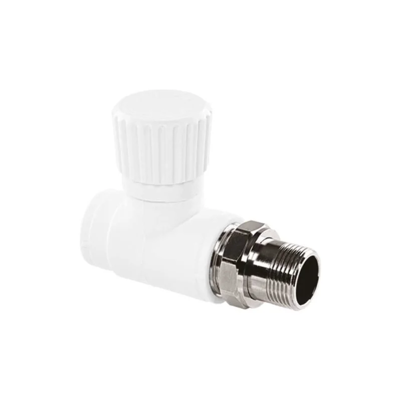 Вентиль для радиаторов TEBO PPR 20x1/2" НР прямой 030060401