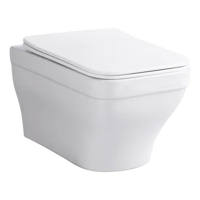Подвесной унитаз Aquanet Elegant W с сидением (Soft Close-SLIMSEAT), с Rimless 00280960