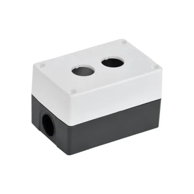 Корпус IEK КП102-Р для кнопок 2 места белый BKP10-2-K01-R