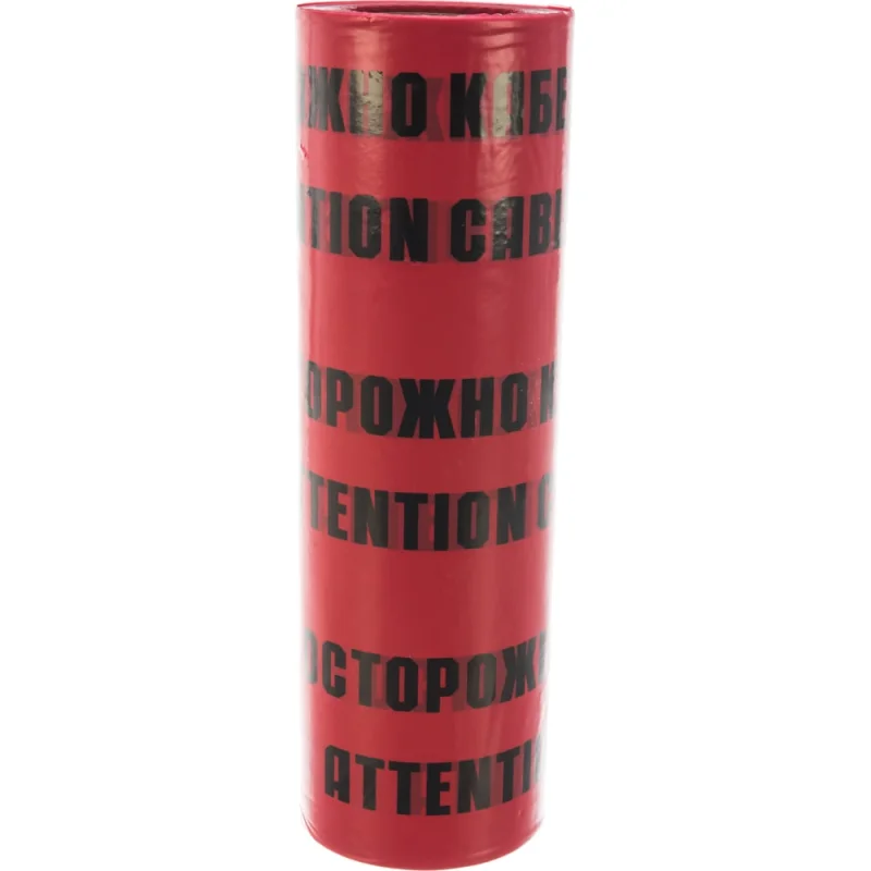 Сигнальная лента Сталер ЛСЭ-450 Осторожно кабель, 100п.м.х450мм, 100мкр 4501
