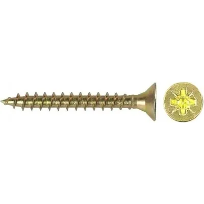 Универсальный саморез ЦКИ потайной, 4.5x16, ЦЖ, Pz2 SPAX 200 шт. 5621