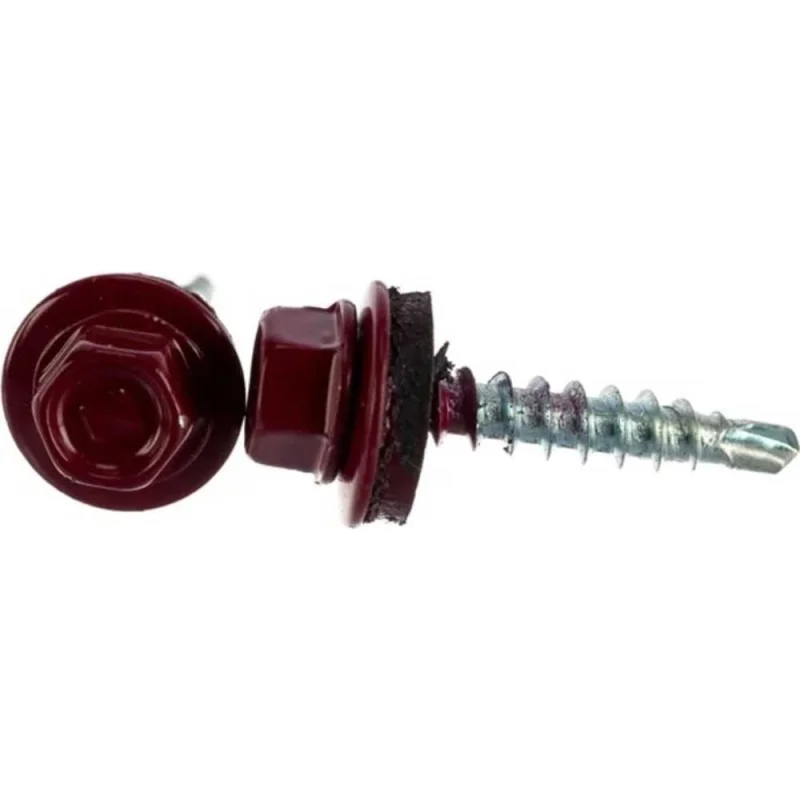 Саморез кровельный BlackWeld 4,8x50/51 RAL3005 Винно-красный (150) 144705