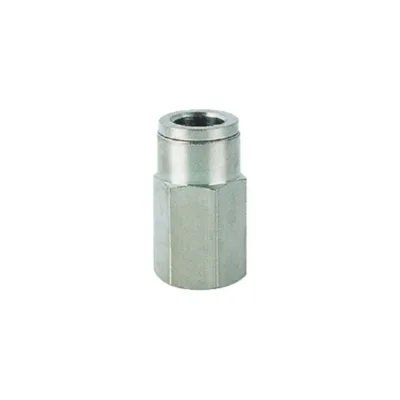 Фитинг металлический Pegas 6 мм - внутренняя резьба 1/8" Pegas pneumatic 6111