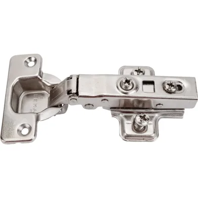 Петля Lemax PROF clip-on, с доводчиком и евровинтами, 110 градусов, накладная, 2 шт. 2pcs-M350-Full-V