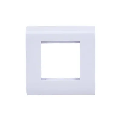 Лицевая рамка для модуля ITK Mosaic 80х80мм пл. суппорт бел. CS5-12M-P
