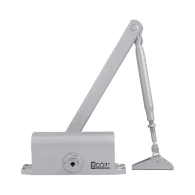 Дверной доводчик DORF 45 кг, серебро L8222_silver