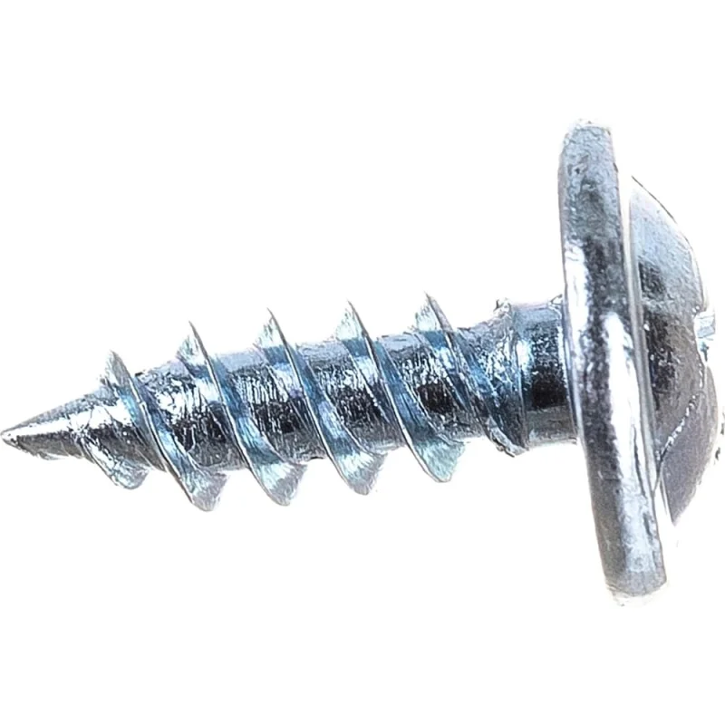 Саморез с прессшайбой МЕТАЛЛСЕРВИС 4,2x14 острый, оцинк. 250шт. МС 1265484