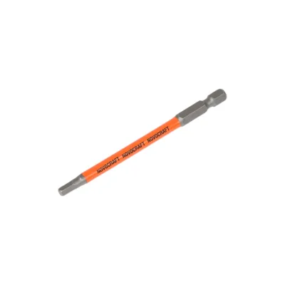 Биты для шуруповерта HEX 4, 90 мм, сталь S2, 10 шт NOVOCRAFT B46-22-090040A