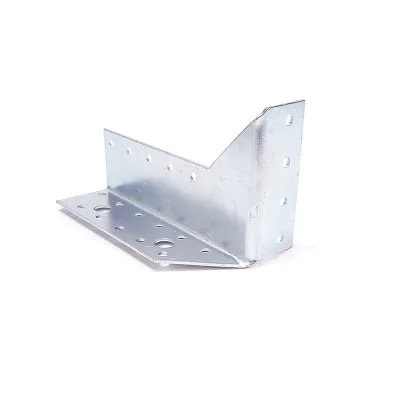 Левая опора балки Дверной Страж 140x76x25, цинк ДС42177