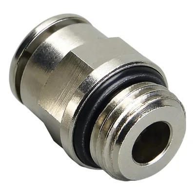Фитинг 6 мм с наружной металлической резьбой G1/4" CDC Pneumatics BPC 06G02