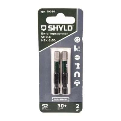 Торсионная бита SHYLD HEX 6x50 (2шт.) 6691348