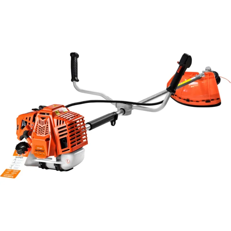 Мотокоса SKIPER GTP2401 (2.4 кВт, autocut25, диск 40Т, двуплечный ремень, лёгк. старт) 00-00023824