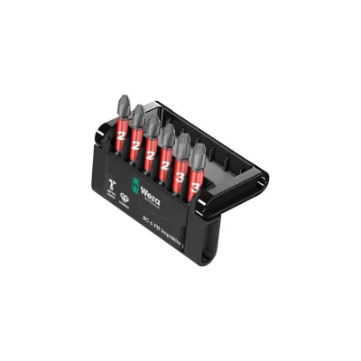 Набор бит Mini-Check Impaktor 851/4 IMP DC 4 шт x PH2, 2 шт x PH3, 50 мм WERA WE-057691
