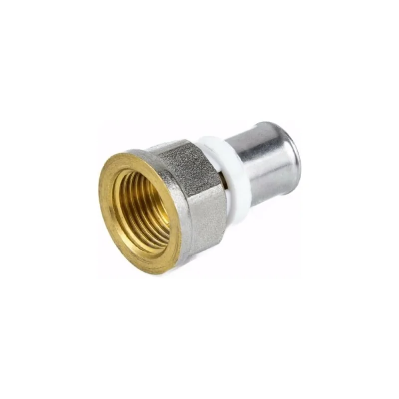 Муфта Aquasfera МП прессовая, латунь, Дн20х1/2 ВР 8002-03 027-8790