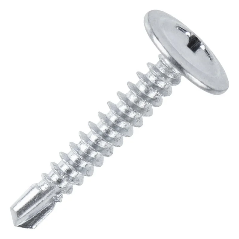 Усиленный саморез FastenPro ШСММ сверло 4,2x25 1000 шт., FP-б.пл.конт. 1150 мл 14-0020637