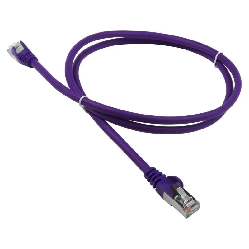Патч-корд LANMASTER RJ45 - RJ45, 4 пары, FTP, категория 5е, 3 м, фиолетовый LSZH, LAN-PC45/S5E-3.0-VI