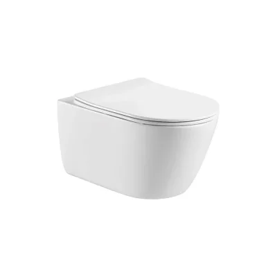 Подвесной безободковый унитаз Aquatek 530x360x344 мм 00000096345