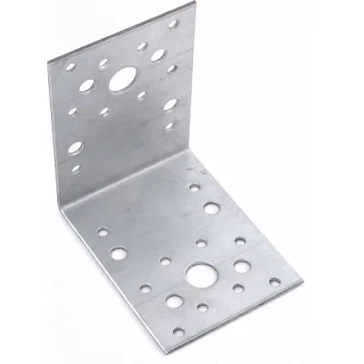 Уголок крепежный Доброга 105x105x90 цинк 25 шт. ЦБ-00033289