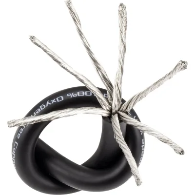 Кабель силовой DL AUDIO Raven Power Cable 4 Ga Black
