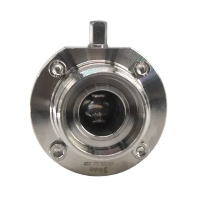 Затвор дисковый резьбовой нержавеющий NEWKEY Силикон, AISI304 DN25 (1), (CF8), PN8 NK-DZmSil25/4