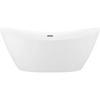 Отдельностоящая акриловая ванна Wellsee Carefree Dove 168x73 см, в наборе 4 в 1 23290103R
