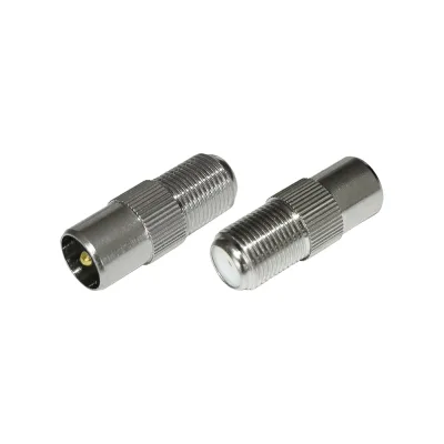 Переход F-гнездо на штекер ТВ REXANT 100 шт 05-4303
