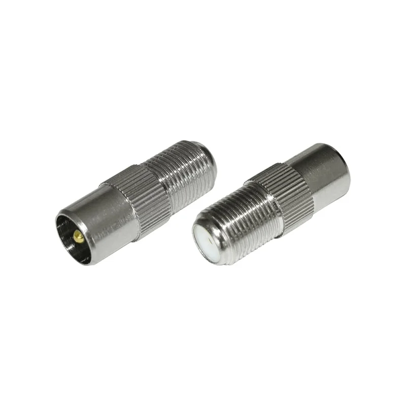 Переход F-гнездо на штекер ТВ REXANT 100 шт 05-4303