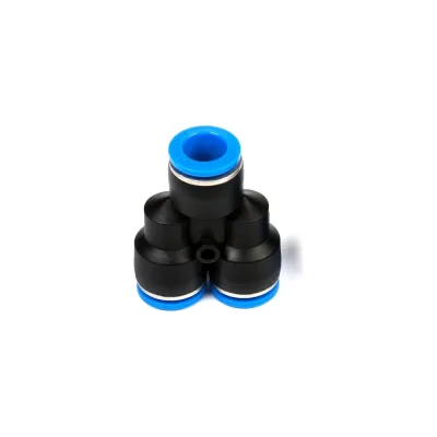 Фитинг Y-образный трубка 12 мм BlackWeld 5708bw