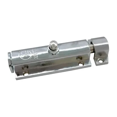 Шпингалет с кнопкой Marlok 01.04.02 (808С) 80 мм CP (хром) 003172