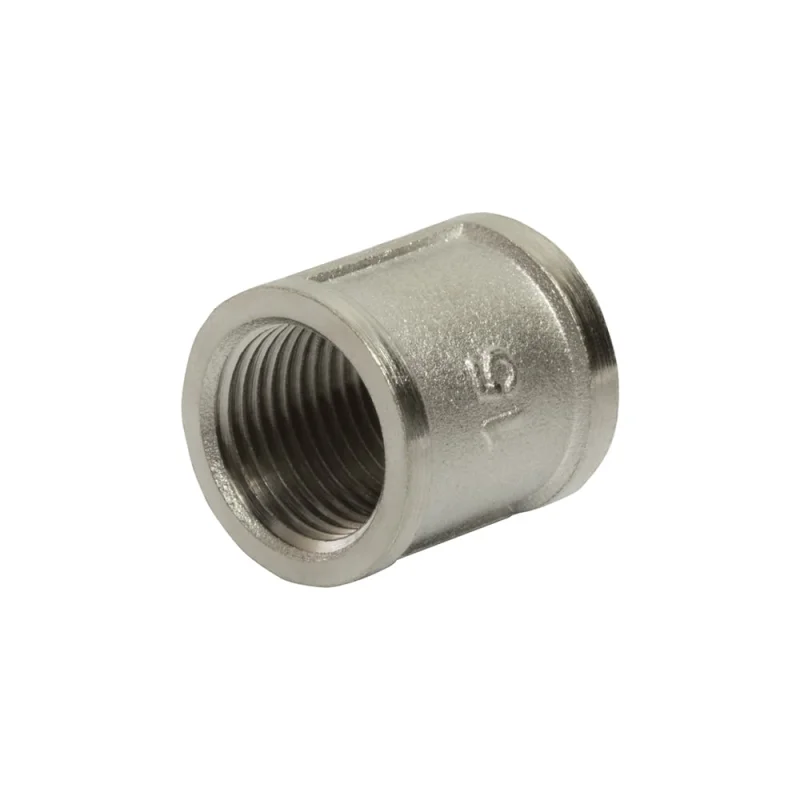 Муфта VRT 1/2", внутренняя/внутренняя, никель 1901-001515 503042