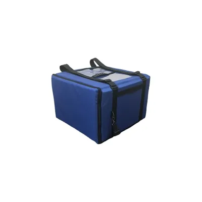 Термосумка для пиццы ООО Комус 60л АРТ 026, синяя, 450x450x300 мм 1042602