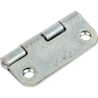 Петля карточная 23 Болта 30x40 мм, мебельная, дверная, ОЦ, 2 шт. 2036ф2