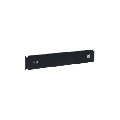 Фальшпанель EKF TERACOM PRO 2U, черная TRP-2FP-BK