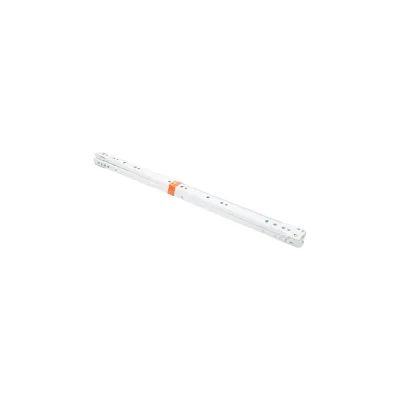 Роликовые направляющие Lemax prof комплект, 450 мм, толщина 0.8 мм, белый NR-08-WT1-450