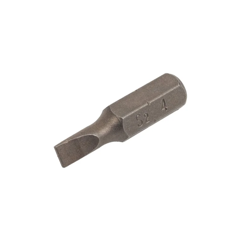 Бита шлицевая (SL4x0.8x25 мм; S2; хвостовик 1/4") CNIC 68562