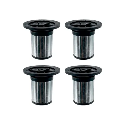 Опора Mebax 50мм, 80-100мм, хром компл. (4 шт.) 00-00002632