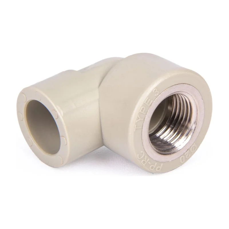 Комбинированный угольник LAMMIN ppr вр 20x1/2" 140/35 серый Lm31052020015G