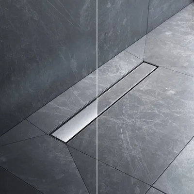 Линейный трап для душа AM.PM MasterFlow универсальный затвор Tile 50см цвет сталь мат W01SC-U11-050-04SB