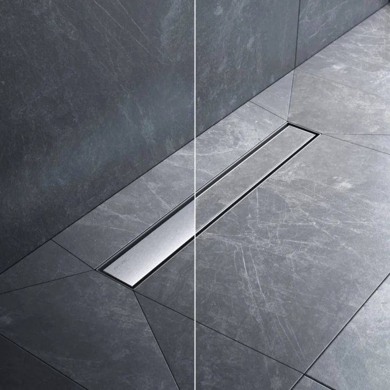 Линейный трап для душа AM.PM MasterFlow универсальный затвор Tile 50см цвет сталь мат W01SC-U11-050-04SB