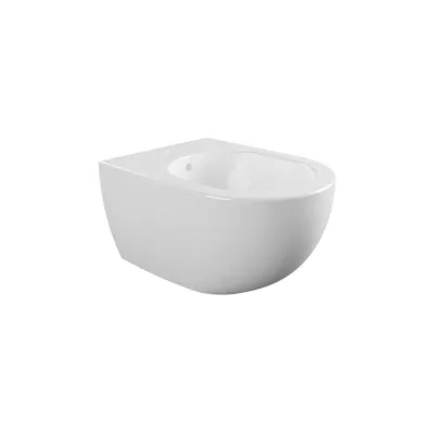 Подвесное биде Flaminia App 485x360хh270 мм, 1 отверстие для смесителя, перелив, крепление в комплекте, керамика, цвет белый AP219