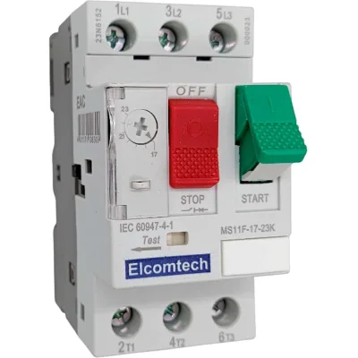 Мотор-автомат ELCOMTECH MS11F-17-23K (17-23А) УТ-00026451
