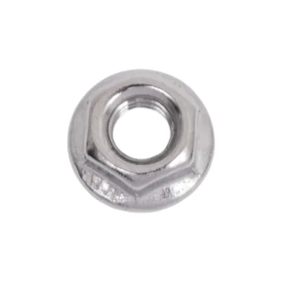 Гайка шестигранная с фланцем с насечками DINFIX DIN 6923 А2 НЕРЖ M 6 (1 шт) 00-0004864