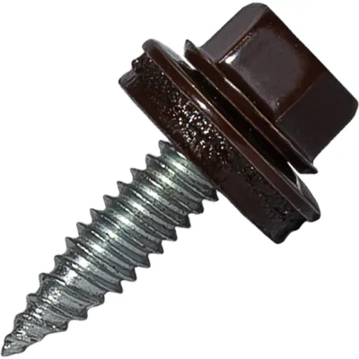Саморез для доборных элементов HARDWEX ТМ HWX1-W-J-SP-4.8x20 мм, RAL 8017, 250 шт. 5190000001291